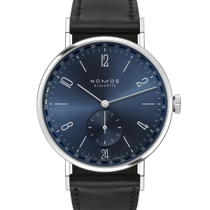 NOMOS Glashütte Tangente Tangente 2Date Blau 136.SB