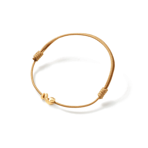 Ole Lynggaard Snakes Snakes Kordelarmband Beige A3215-402