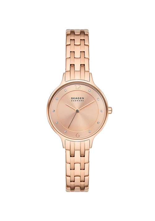 Skagen Anita Lille Damenuhr Edelstahl roségoldfarben SKW3128