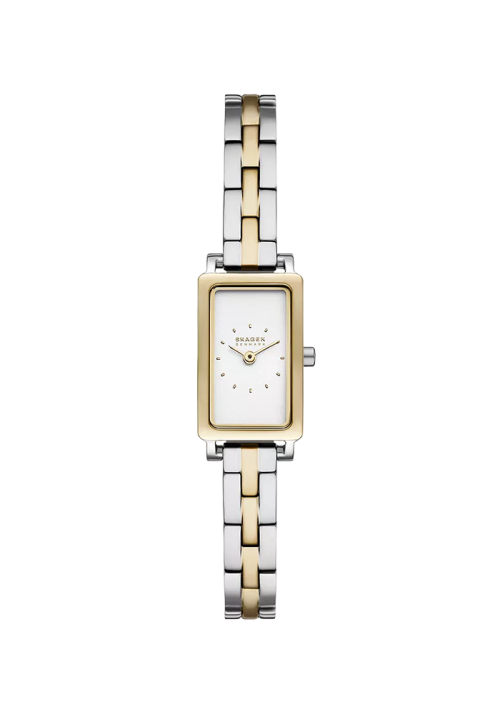 Skagen Hagen Micro Damenuhr Edelstahl zweifarbig SKW3155