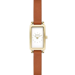 Skagen Hagen Micro Damenuhr Leder braun SKW3149