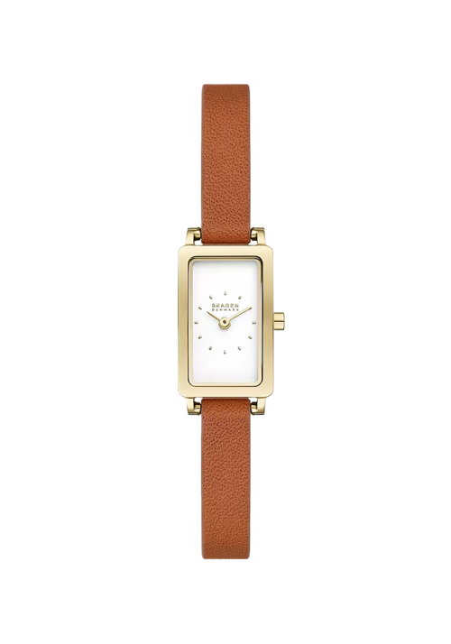 Skagen Hagen Micro Damenuhr Leder braun SKW3149