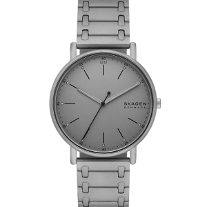 Skagen Signatur Herrenuhr Edelstahl anthrazit SKW6913