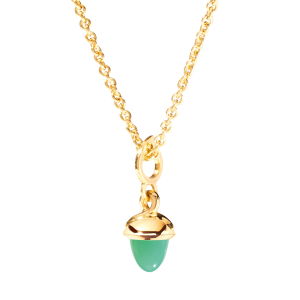 Tamara Comolli Mikado miniMIKADO Anhänger Chrysopras in Gelbgold P-mMC-Chry-yg