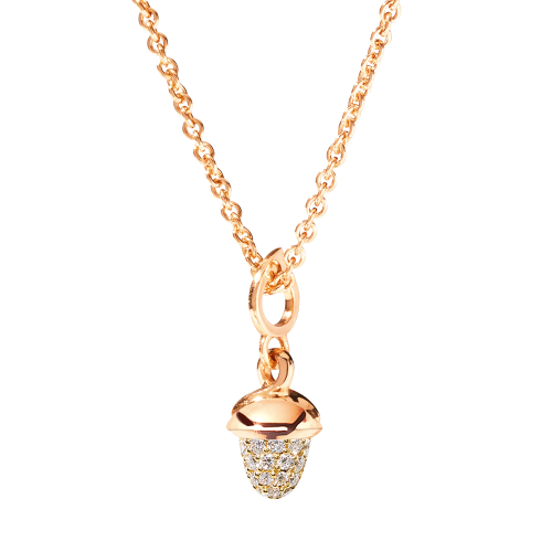 Tamara Comolli Mikado miniMIKADO Anhänger Diamantpavé in Roségold P-mMC-p-rg