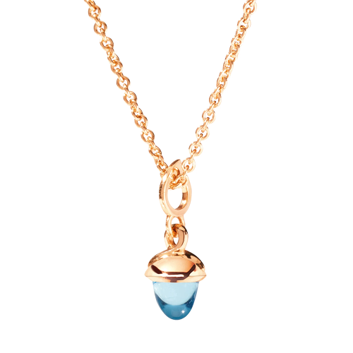 Tamara Comolli Mikado miniMIKADO Anhänger Swiss Topaz in Roségold P-mMC-ToSw-rg