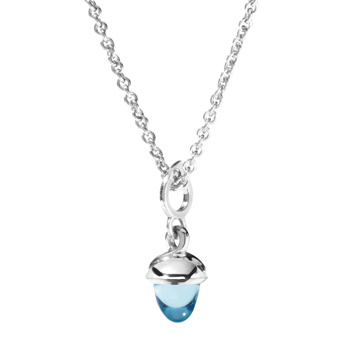 Tamara Comolli Mikado miniMIKADO Anhänger Swiss Topaz in Weißgold P-mMC-ToSw-wg