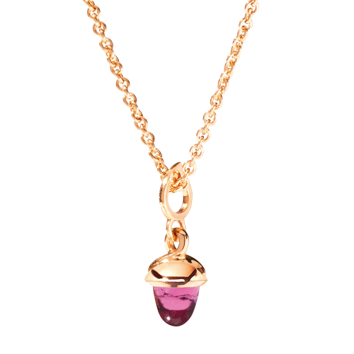 Tamara Comolli Mikado miniMIKADO Anhänger Turmalin rosa in Roségold P-mMC-TuRo-rg