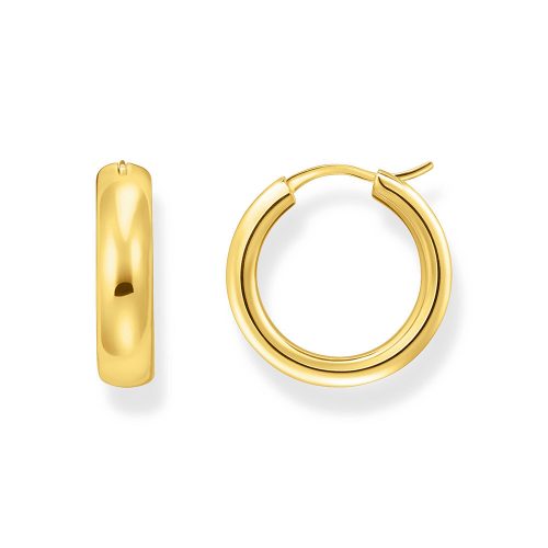 Thomas Sabo Bold Elegance Creolen Chunky-Design vergoldet CR746-413-39