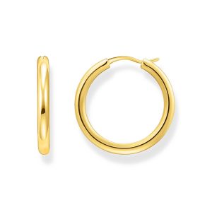 Thomas Sabo Bold Elegance Creolen mit klassisch-elegantem Design vergoldet CR745-413-39