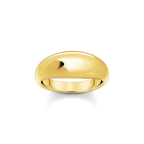 Thomas Sabo Bold Elegance Ring mit zeitlos-edlem Design vergoldet TR2472-413-39