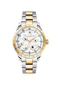 Thomas Sabo Damenuhr mit Schmetterlingen Bicolor WA0433-291-202