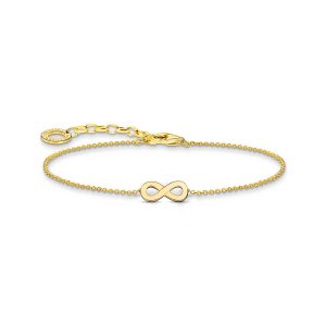 Thomas Sabo Essentials Armband mit Infinity-Anhänger vergoldet A2161-413-39