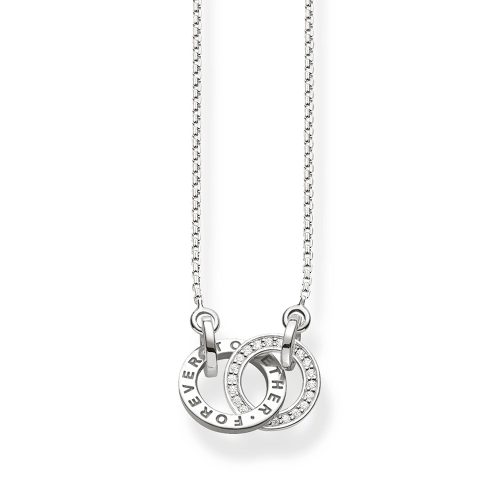 Thomas Sabo Essentials Collier Forever Together klein silber KE1488-051-14