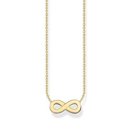 Thomas Sabo Essentials Kette mit Infinity-Anhänger vergoldet KE2221-413-39