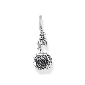 Thomas Sabo Midnight Rose Anhänger Midnight Rose Silber PE981-637-21