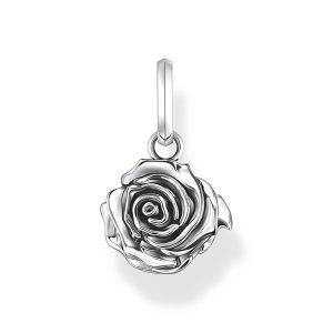 Thomas Sabo Midnight Rose Anhänger Midnight Rose Silber PE982-637-21