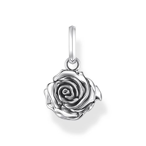 Thomas Sabo Midnight Rose Anhänger Midnight Rose Silber PE982-637-21