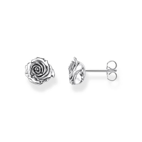 Thomas Sabo Midnight Rose Ohrstecker Midnight Rose Silber H2323-637-21