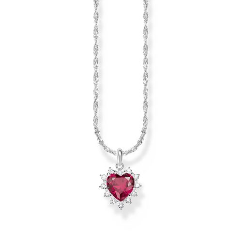 Thomas Sabo True Romance Kette mit Herz-Anhänger Romance Silber KE2305-013-10