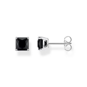 Thomas Sabo True Romance Ohrstecker mit schwarzem Stein Silber H2174-024-11