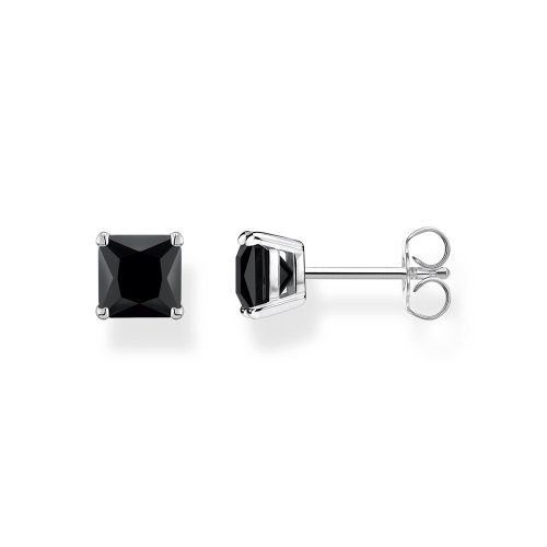 Thomas Sabo True Romance Ohrstecker mit schwarzem Stein Silber H2174-024-11