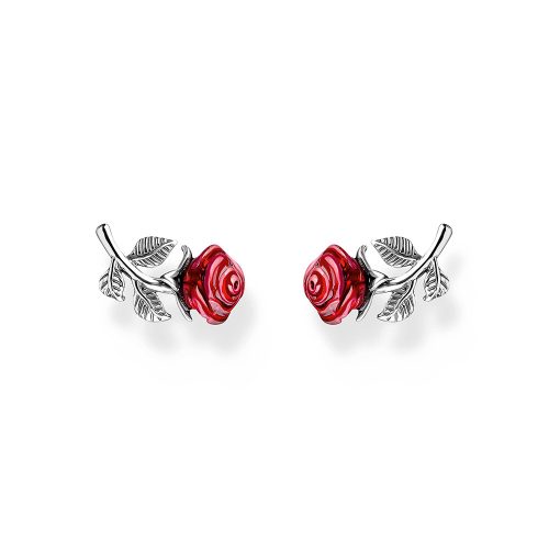 Thomas Sabo True Romance Ohrstecker Rose Roses Romance Silber H2314-664-10