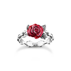 Thomas Sabo True Romance Ring Rose Roses Romance Silber TR2482-664-10