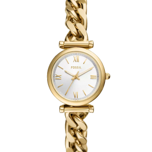 Fossil Charlie Damenuhr Edelstahl goldfarben ES5329