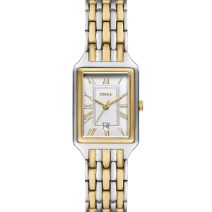 Fossil Raquel Damenuhr Edelstahl bicolor ES5368