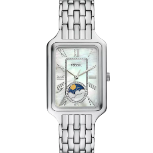 Fossil Raquel Damenuhr Sonne Mond Edelstahl ES5400
