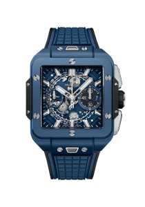 Hublot Square Bang Unico Blue Ceramic 821.EX.5170.RX