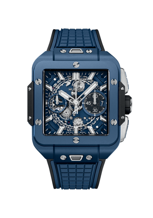 Hublot Square Bang Unico Blue Ceramic 821.EX.5170.RX