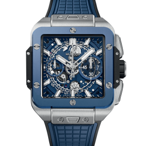 Hublot Square Bang Unico Titanium Blue Ceramic 821.NL.5170.RX
