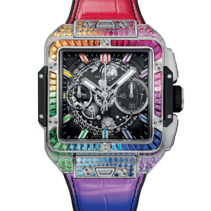 Hublot Square Bang Unico Titanium Rainbow 821.NX.0117.LR.0999