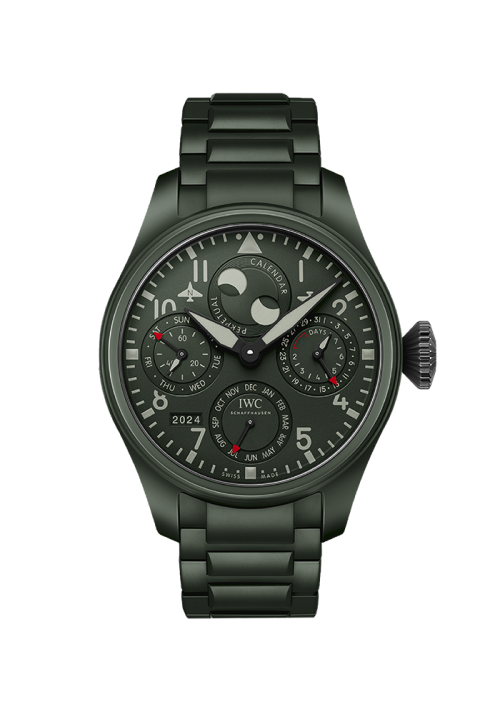IWC Pilot’s Watches Big Pilot's Watch Perpetual Calendar TOP GUN WOODLAND IW503101