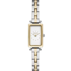 Skagen Hagen Micro Damenuhr Edelstahl zweifarbig SKW3155