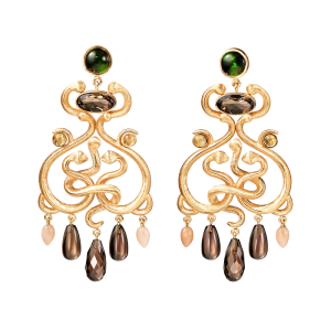 Ole Lynggaard Snakes-Ohrringe im Chandelier-Stil A3250-401