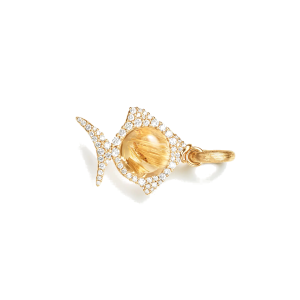 Ole Lynggaard Young Fish Young Fish-Charm Pavé A3264-401