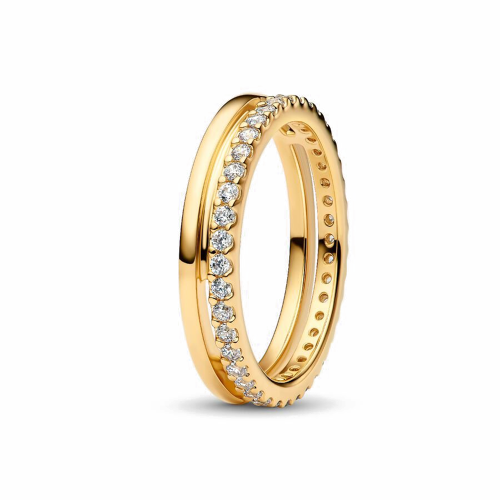 Pandora Doppelbandring 163799C01