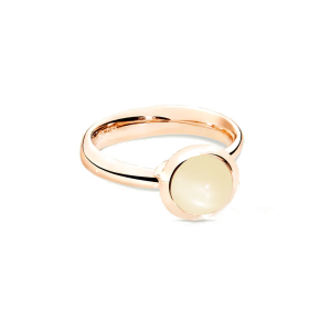 Tamara Comolli Bouton BOUTON Small Ring mit Sand Mondstein R-BOU-s-MoSa-rg