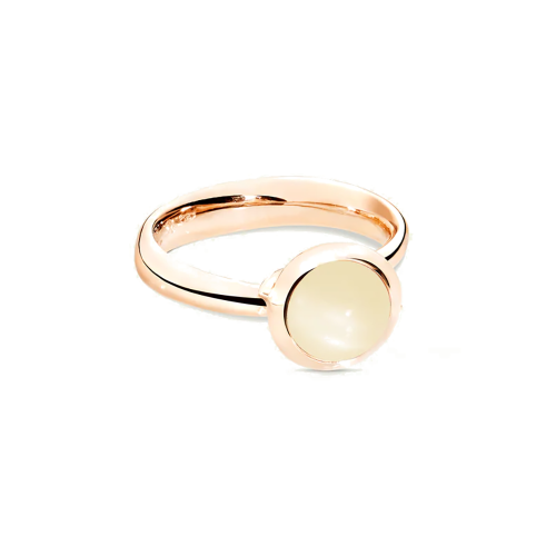 Tamara Comolli Bouton BOUTON Small Ring mit Sand Mondstein R-BOU-s-MoSa-rg