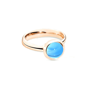 Tamara Comolli Bouton BOUTON Small Ring mit Swiss Topas R-BOU-s-ToSw-rg