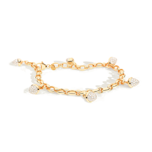Tamara Comolli Mikado MIKADO Charm Armband mit Diamant Pavé B-MC-Ch-p-yg