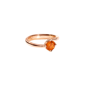 Tamara Comolli TULIP Ring XS mit Mandarin Granat R-TUL-xs-Man-rg