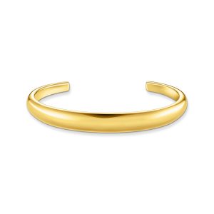 Thomas Sabo Bold Elegance Armreif mit zeitlos-edlem Design vergoldet AR115-413-39
