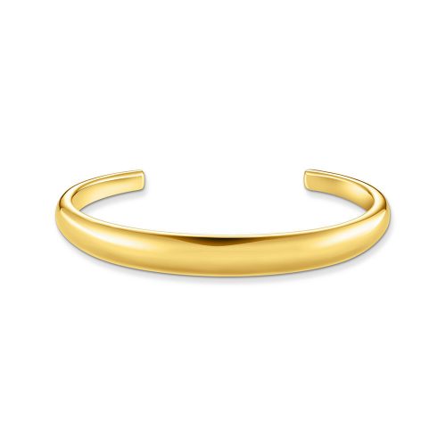 Thomas Sabo Bold Elegance Armreif mit zeitlos-edlem Design vergoldet AR115-413-39