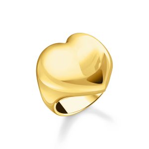 Thomas Sabo Bold Elegance Ring in Herzform vergoldet TR2471-413-39