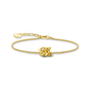 Thomas Sabo True Romance Armband Rose Roses Romance vergoldet A2175-414-39