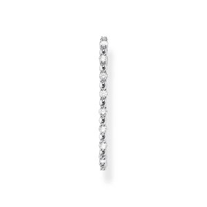 Thomas Sabo True Romance Einzel Ohrstecker weiße Steine silber H2155-051-14